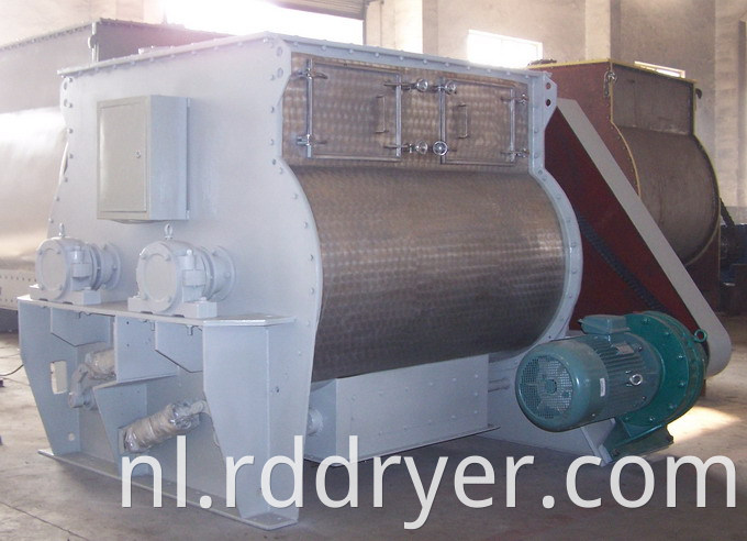 Horizontal Dry Powder Ribbon Mixer